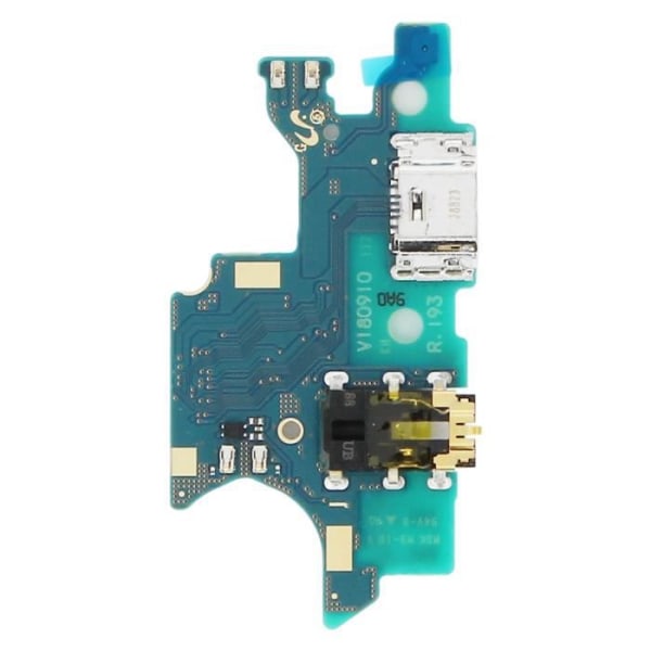 Dug - Samsung - Galaxy A7 2018 - Micro-USB port - 3,5 mm stik - Sort Svart