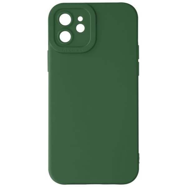 Smartphone cover - AVIZAR - iPhone 11 - Silikone Mat - Kamera Beskyttelse - Mørkegrøn Grön