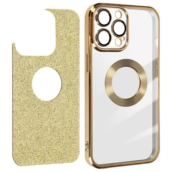 iPhone 12 Pro Max Case Kultainen Glitter Suojakuori