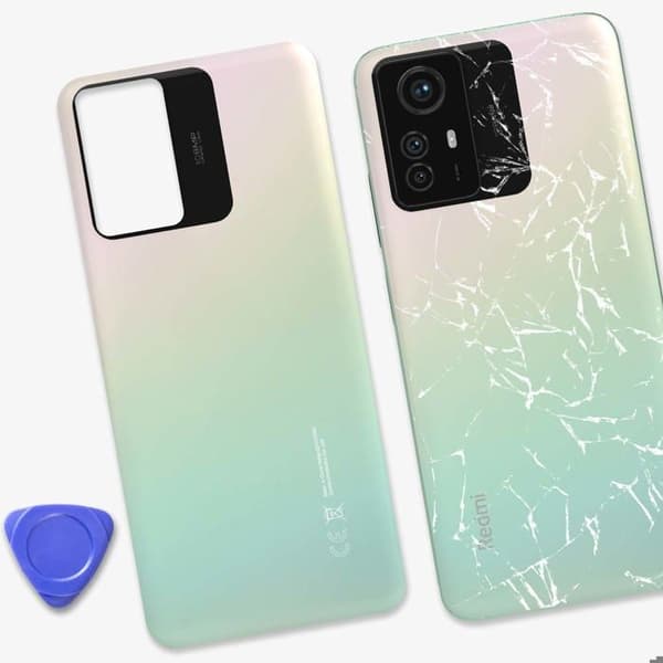 Erstatningsbatteri - AVIZAR - Xiaomi Redmi Note 12S - Grøn - Forenklet installation Grön
