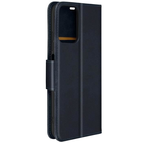 Taske til Motorola Moto G24 og G04 Wallet Support-håndledsrem midnatsblå Blå