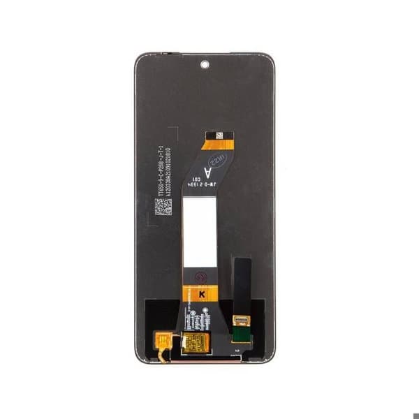 LCD Erstatningsskærm - Xiaomi Redmi 10 / 10 2022 - 6.5 tommer - Touch - IPS Sort Svart