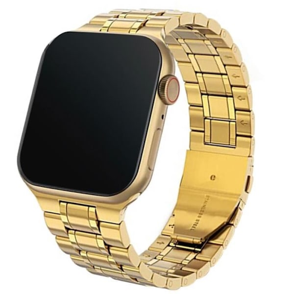 Apple Watch-rem 41 mm / 40 mm / 38 mm Sort rustfrit stålnet Gul