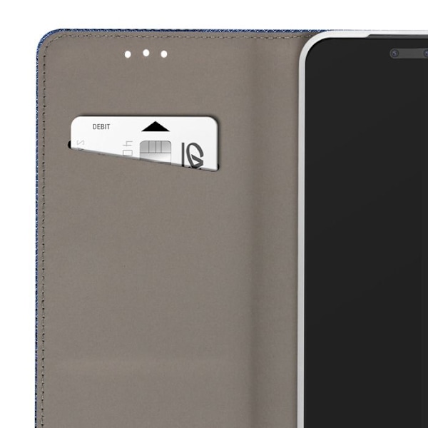 Honor Magic 7 Pro - Magneettinen Lompakkokotelo, Yösininen Blå