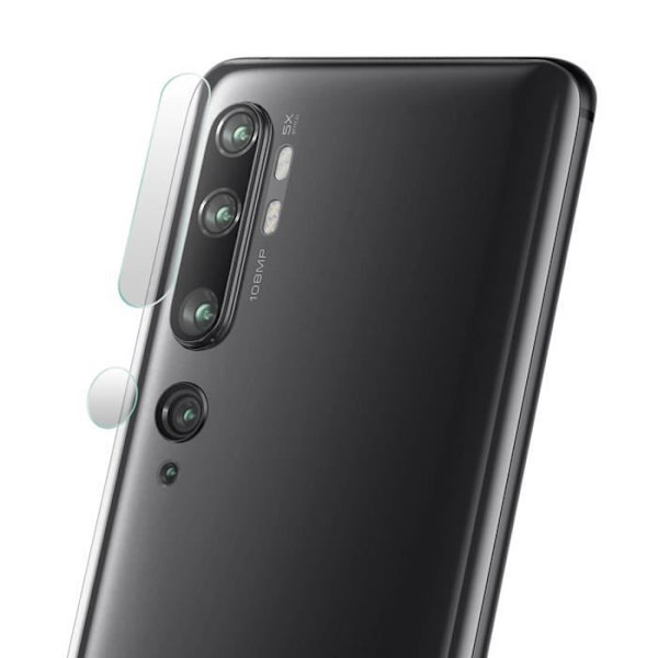 Suojakalvo - IMAK - Xiaomi Mi Note 10 / Note 10 Pro - Karkaistu lasi - 2 kappaletta - Naarmuuntumaton Transparent, vit