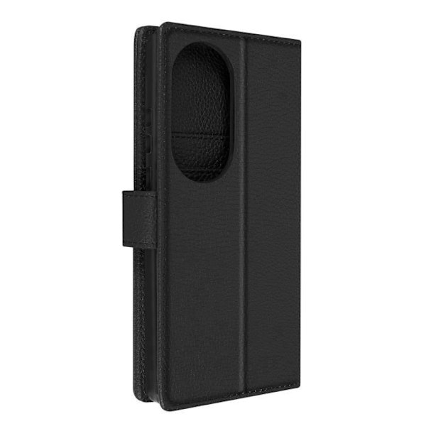 Huawei P50 Pro Fodral - AVIZAR - Video Support Plånboksfodral - Svart Svart