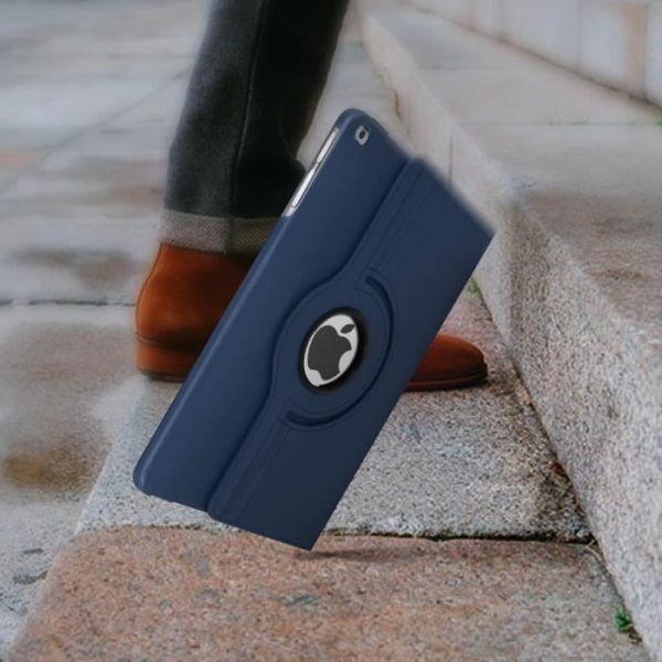 AVIZAR 360° pyörivä jalusta toiminnallinen kotelo - iPad 2018 / 2017 9.7 ja iPad Air - sininen Blå