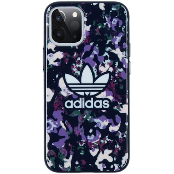 adidas Originals Graphic Snap Cover til iPhone 12 Mini - Flerfarvet blomster, lilla Flerfärgad, lila