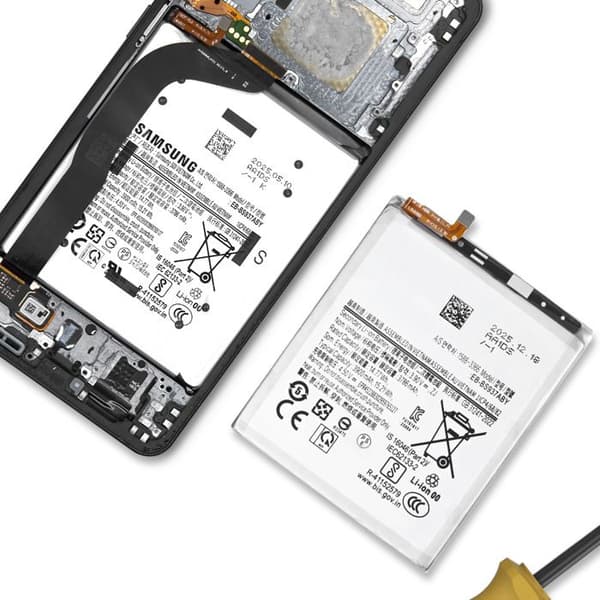 Vaihtobatteri Galaxy S25 Edge Li-ion 3.9V 3900mAh Harmaa Grå