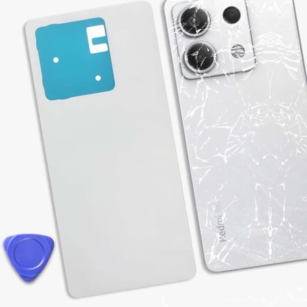 Batterikapacitet - Xiaomi - Redmi Note 13 5G - Original - Vit - Förenklad installation Vit