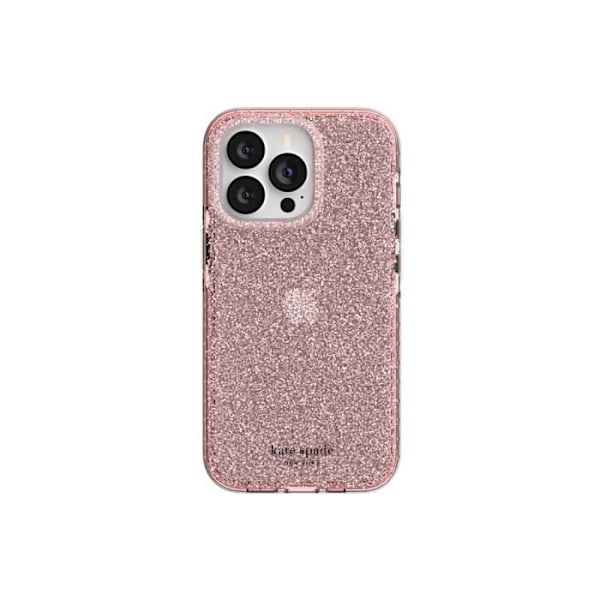 Cover til iPhone 13 Pro Glitter Glitter Range Translucent Magsafe-kompatibel Kate Spade Pink Transparent