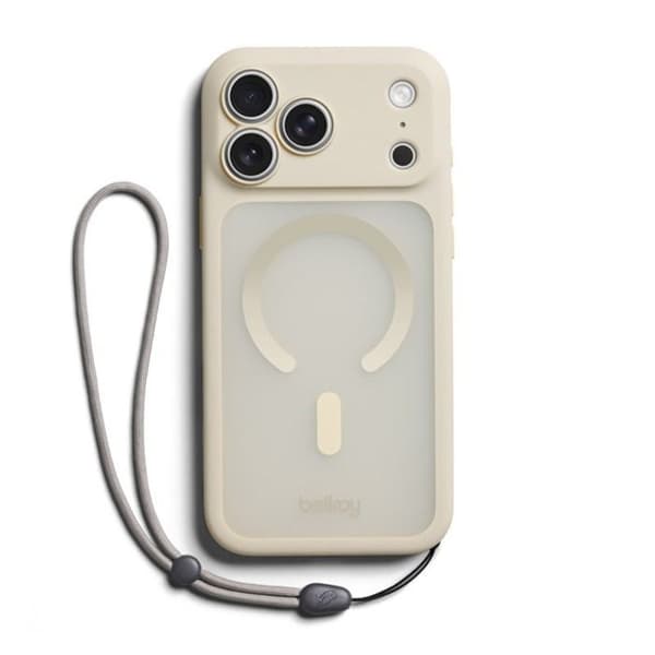 MagSafe-cover til iPhone 18 Pro Max / iPhone 17 Pro Max Cinch-serie med Bellroy-snøre i beige beige