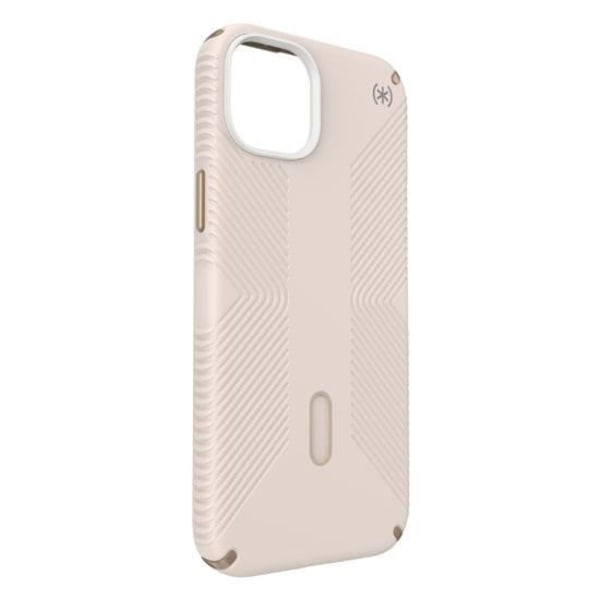 Speck Predisio2 Grip Click-Lock Flip-fodral för iPhone 15 Plus/14 Plus Beige/Guld