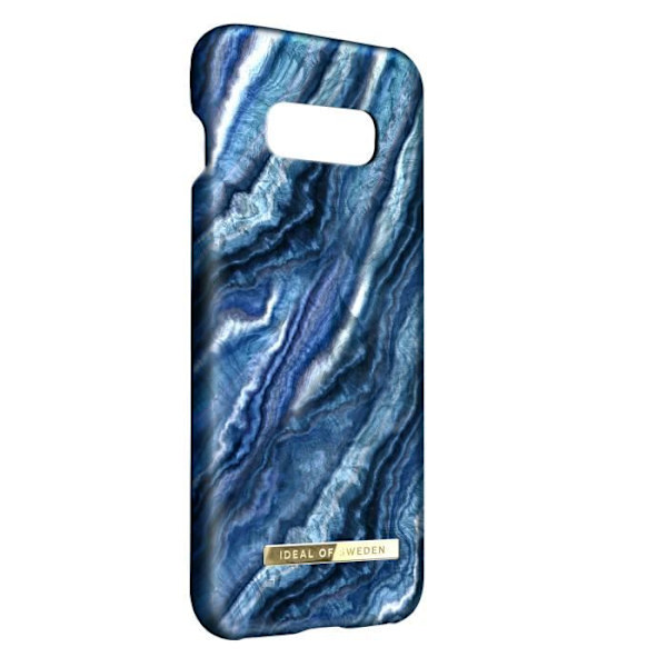 Coque - IDEAL OF SWEDEN - Samsung Galaxy S10e - Indigo Swirl - Rigide - Blå - Unisex Blå