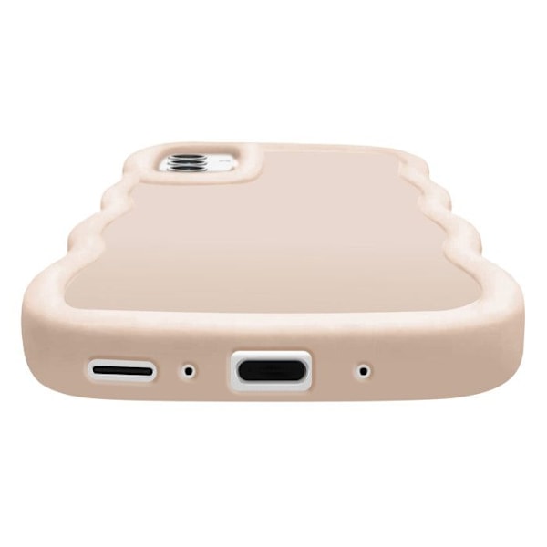Coque til Samsung Galaxy S24 FE Silikone Antichoc serie Candy Beige Beige