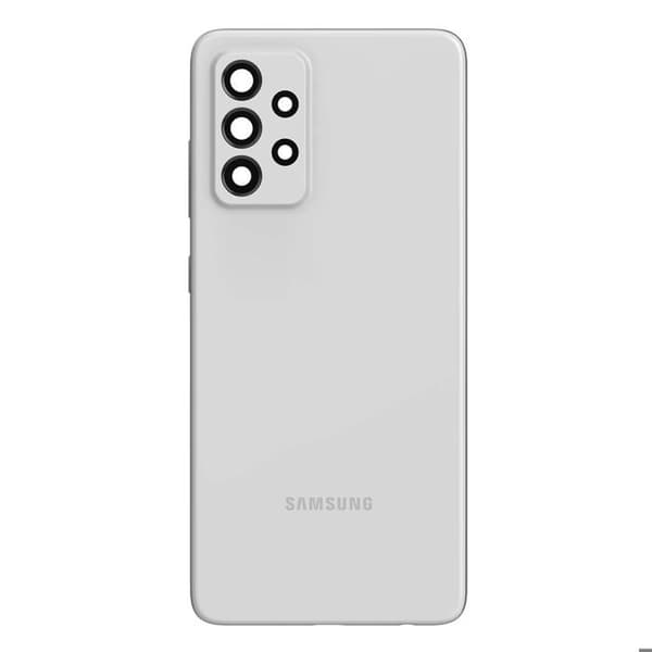 Bakre glas för Galaxy A52s Original - Vit Hvid