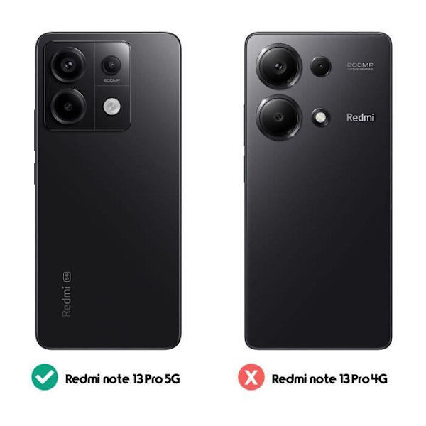 Kotelo Redmi Note 13 Pro 5G:lle - MAYAXESS - Lompakkoteline ja rannehihna - turkoosi Blå