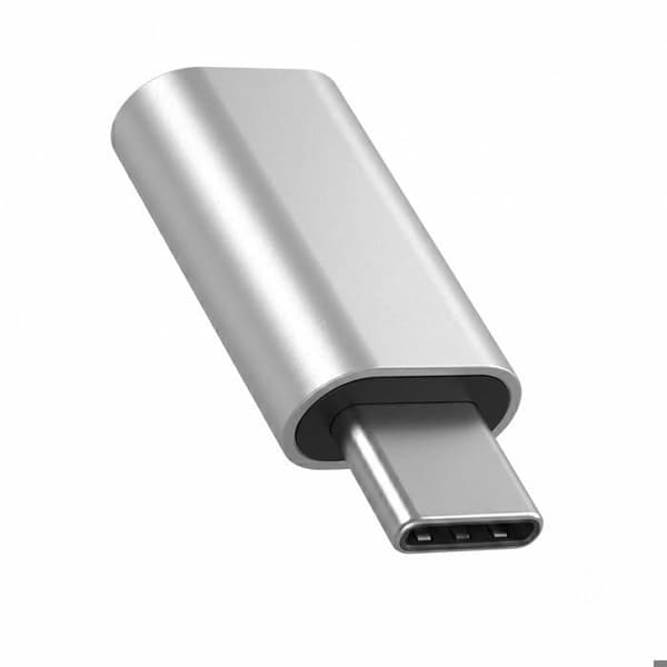 OTG Micro-USB Naisliitin USB-C Urosliittimeksi Blue Star Hopea