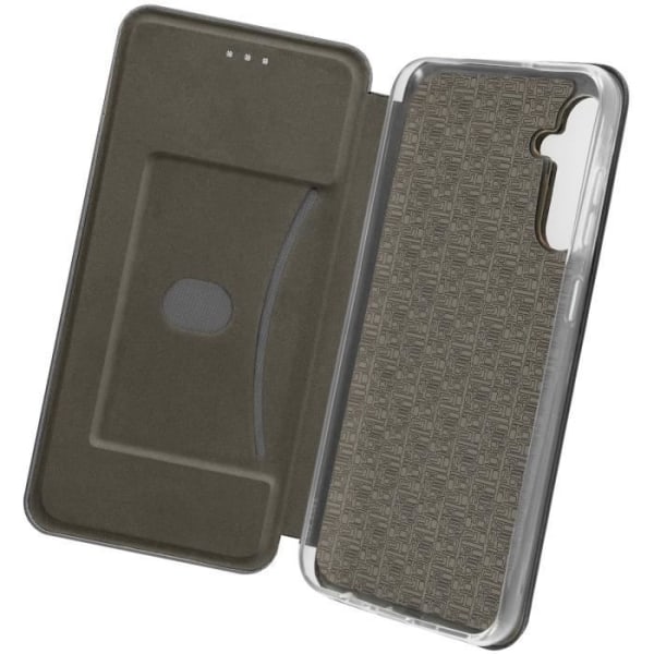 Suojakuori Samsung Galaxy S23 FE Flip Card Holder Video Support Musta Svart