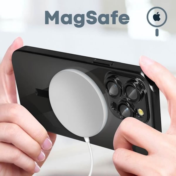 MagSafe iPhone 14 Pro Max Case Musta Magsafe Suojakuori