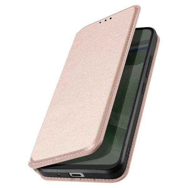 Fodral för Oppo Find X5 lite - AVIZAR - Roséguld - Fullständigt skydd - Videostöd - Kortfack Rosa