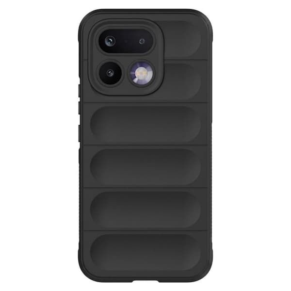 Cover til Realme 16 Pro Stødabsorberende og Skridsikker Sort Svart