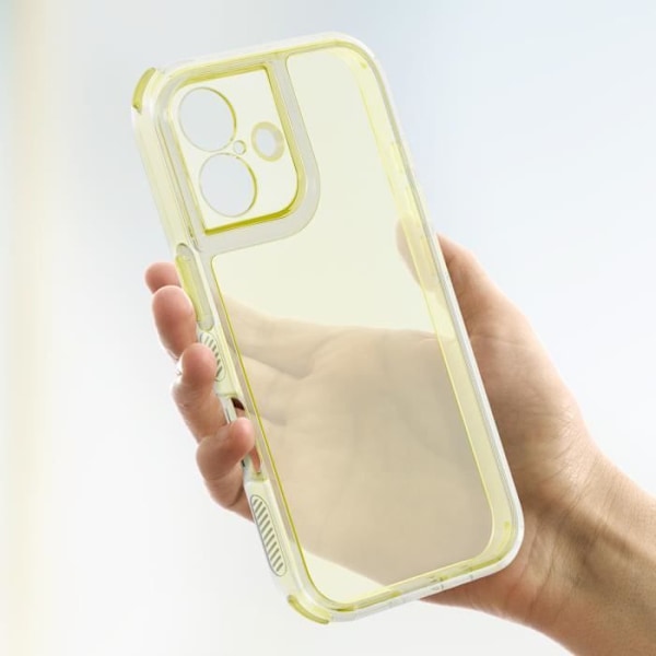 Cover til iPhone 16 Plus Forstærkede bumper hjørner gul Gul