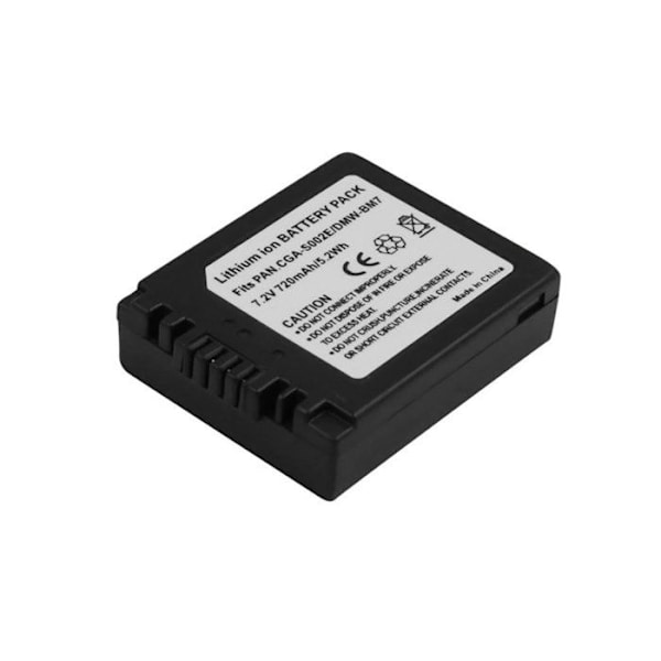 Li-ion Akku 7.2V Panasonic Lumix-valokuvaimelle Yhteensopiva CGA-S002E 720mAh