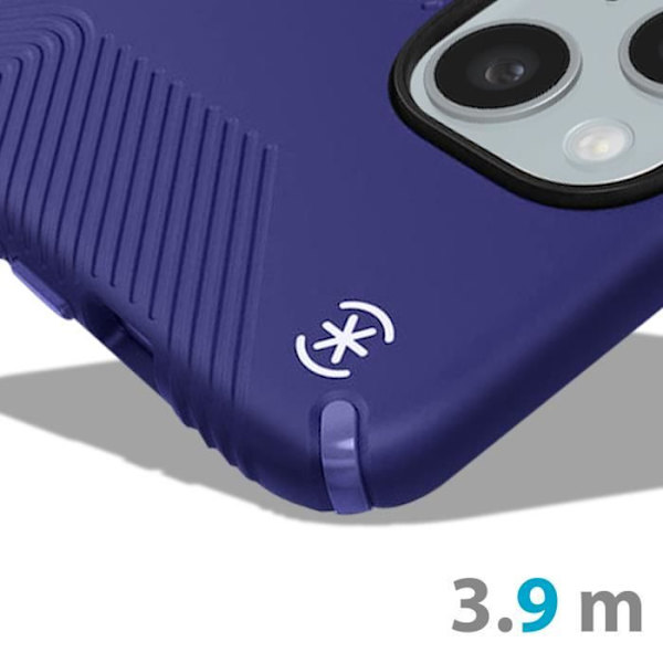 iPhone 15 Plus Cover Presidio2 Grip Clicklock Speck Blue Blå