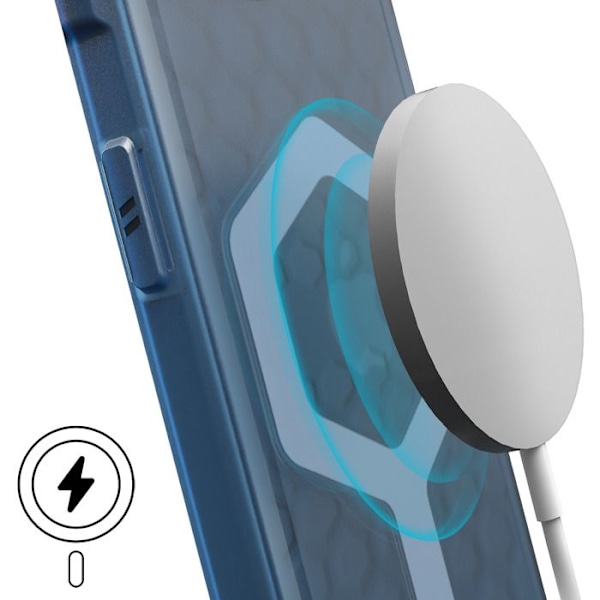 Coque för iPhone 16e Bi-Nät Translucent Essential Armor UAG Blå Blå