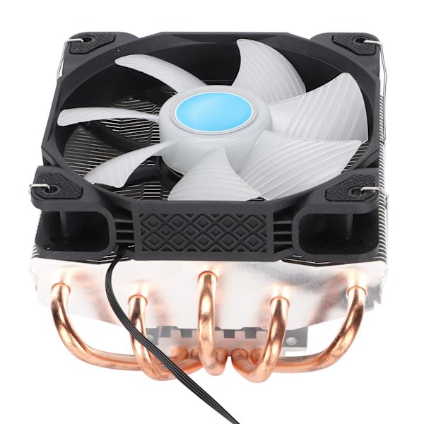 Prosessori Cooler Nopea Lämmönpoisto Puhdas Kupari Viisi Lämpöputki Mykistä RGB Jäähdytyslevy Pöytätietokoneille