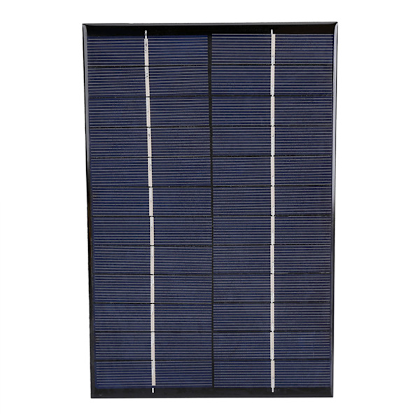 4.2W 12V Mini Bärbar Polysilikon Solpanel DIY Strömmodul Batteriladdare