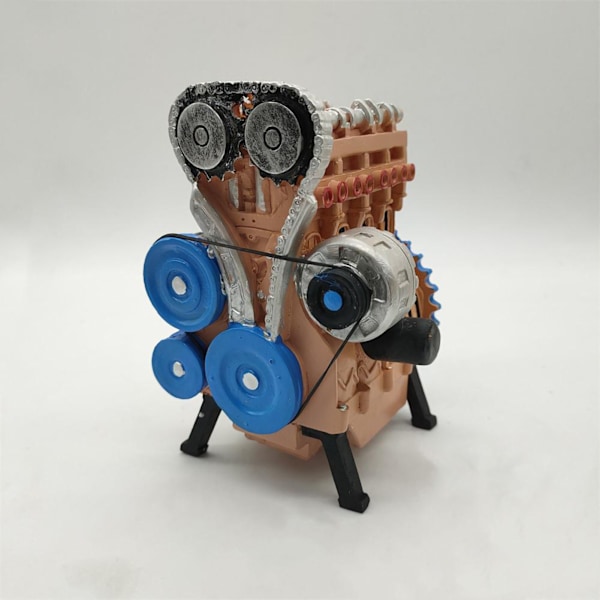 Harpiks Ornament Motor Ornament Harpiks Køretøj Motor Model Motor Kunst Skulptur Samleobjekt