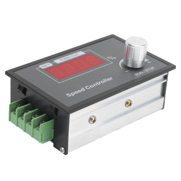 Hastighetskontroller Smart Knapp Endring Strøm PWM DC Børstet Motor Hastighetsregulator DC6‑60V