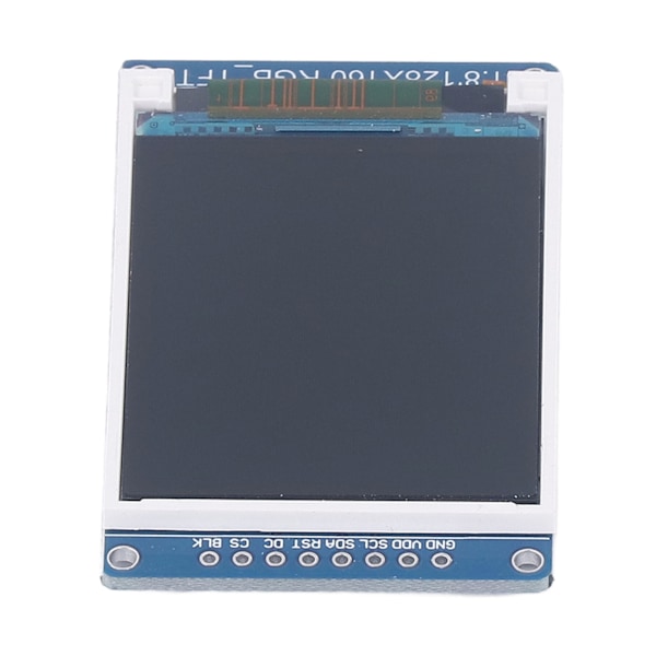 1,8 tums TFT LCD-skärm för ST7735-chip IPS-port 128x160P HD fullfärgsskärm 3,3V