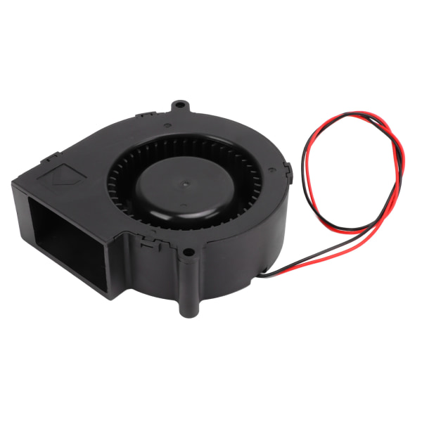 12V blåsfläkt DC12V 2.7A två kullager borstlös 4500RPM PBT glasfiber koppar borstlös blåsfläkt för fabrik