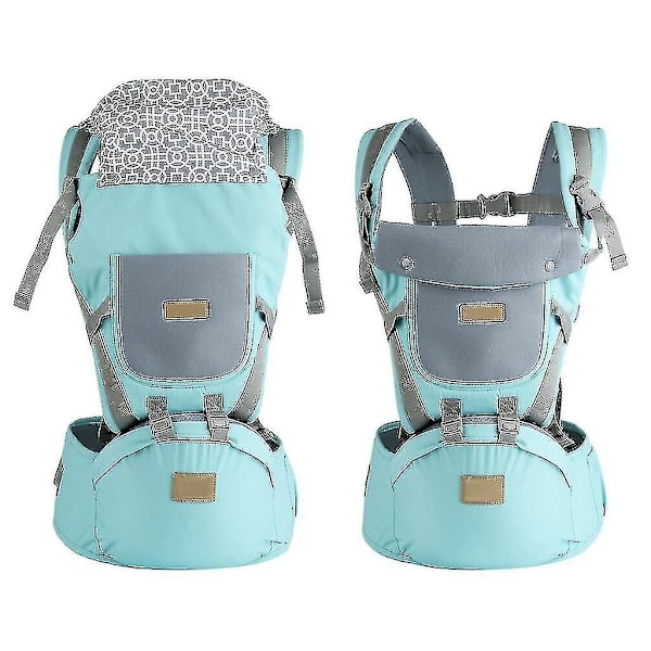 Ergonomisk 9-i-1 Babybärare - Fram, Bak, 4 Positioner