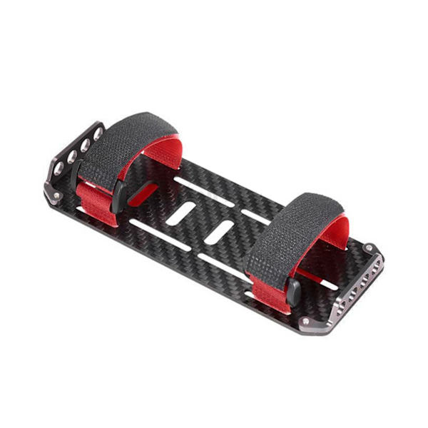 Hiilikuitupariston kiinnityslevy ja sähkötestauslaite Axial SCX10 1/10 RC -telakkaautolle