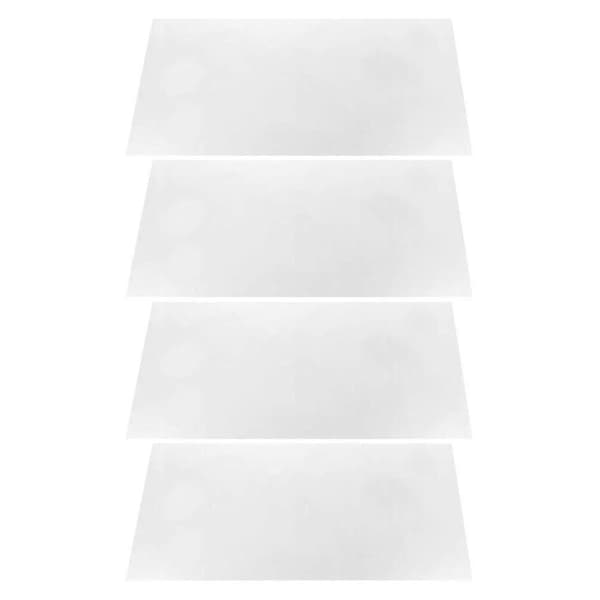 2026 Whiteboard Sheets 4 Pcs Static Whiteboard Sticker for Office Use