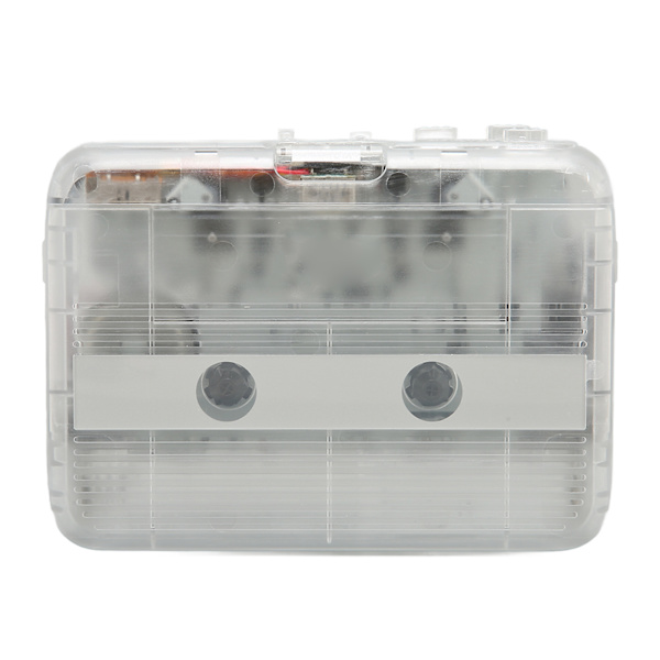 Kassette til MP3 Converter Multifunktion Auto Reverse Transparent Retro bærbar båndafspiller til bærbar pc
