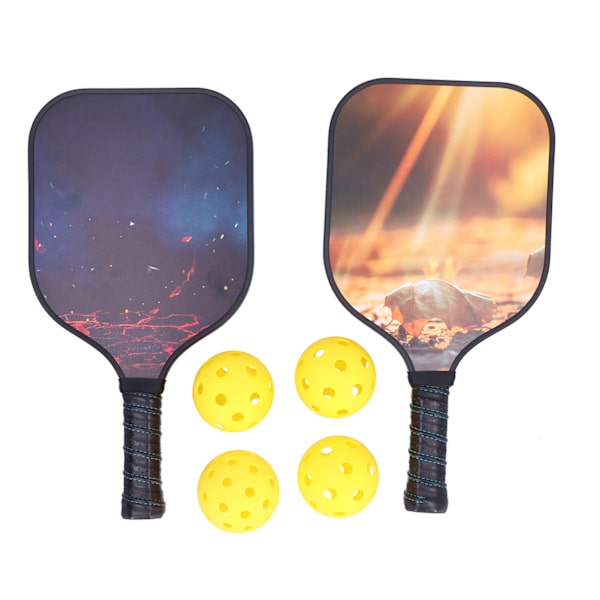 Utomhus bärbar sport pickleball paddel bordtennis racket glasfiber PP racketblad