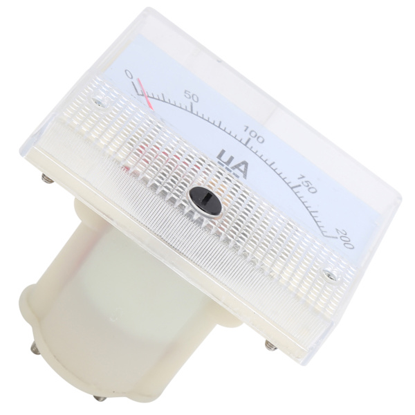 85C1 DC 0~200UA Pekarström Mätare Hög Noggrannhet Amperemeter Analog Panel Strömmätare
