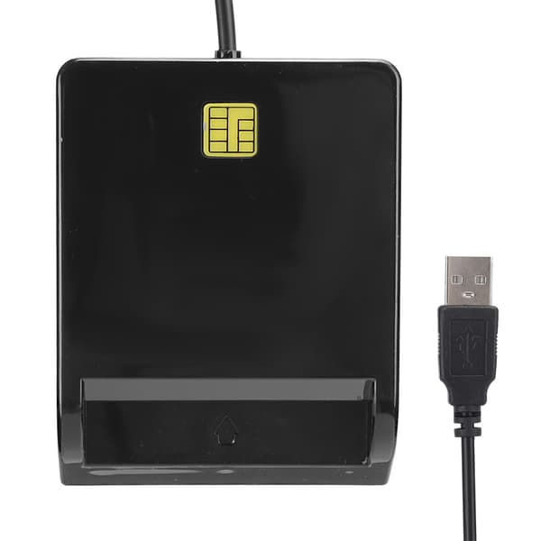 USB2.0 multifunksjonell smartkortleser for M2 / MS / Bank / ID / SIm-minne / CAC-kort