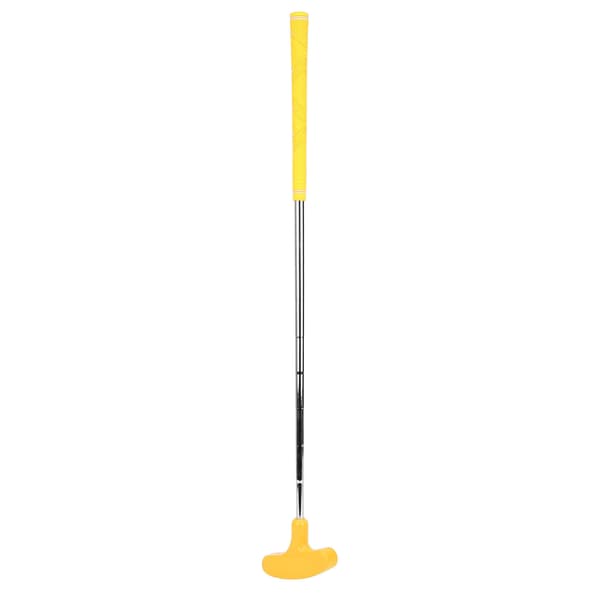 27 tommer Mini Tovejs Golf Putter Indendørs Træning Blødt Gummihoved Putter til Børn Gul