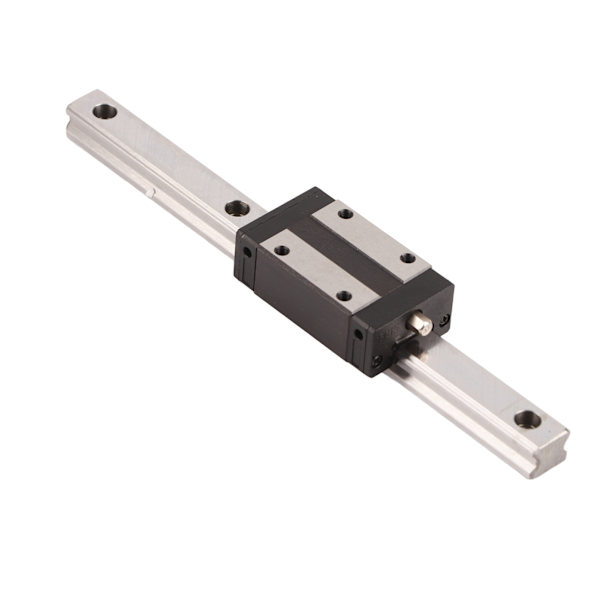 Linjär styrningsskena Linjärlager Slider Kit Kullager Stålblock för 3D-skrivare och CNC-delar 200mm