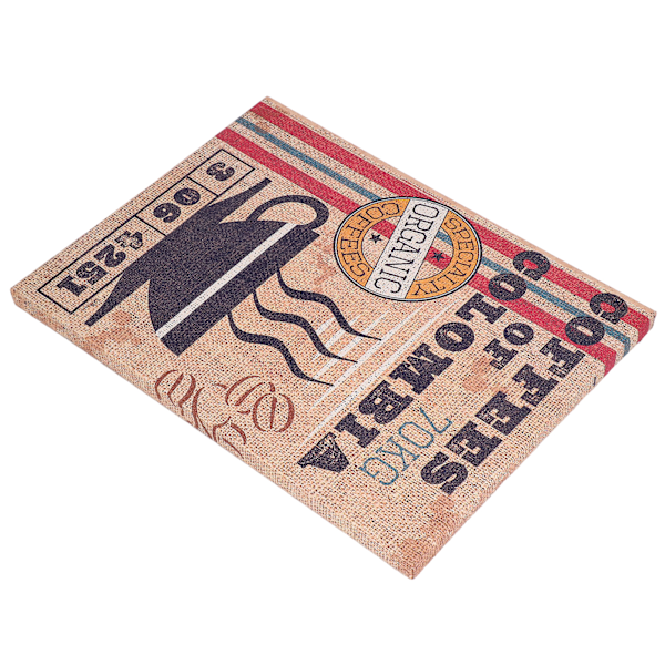 Riippuva kuva Kahvilabaari Seinäkoriste Retro High Definition Art Micro Jet PrintingType B