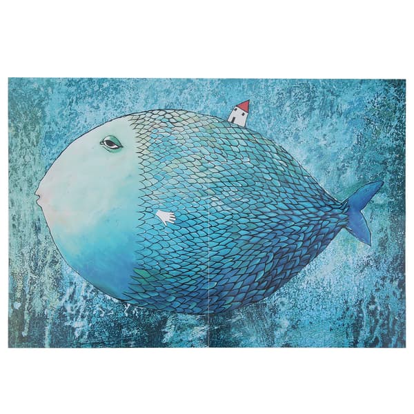 1000 bitar 75 x 50 cm pussel pedagogisk barn vuxen leksak bildmontering leksak present stor fisk