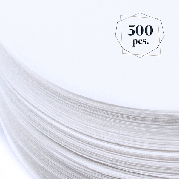 500 tarttumatonta hampurilaispuristinta - 11,5 cm - Täydellinen hampurilaisten valmistukseen ja esivalmisteluun