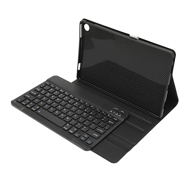 Bluetooth-näppäimistökuori pudotusta kestävät hiljaiset näppäimet Tablet-suojakuori irrotettavalla näppäimistöllä Lenovo Xiaoxin 10.6 musta
