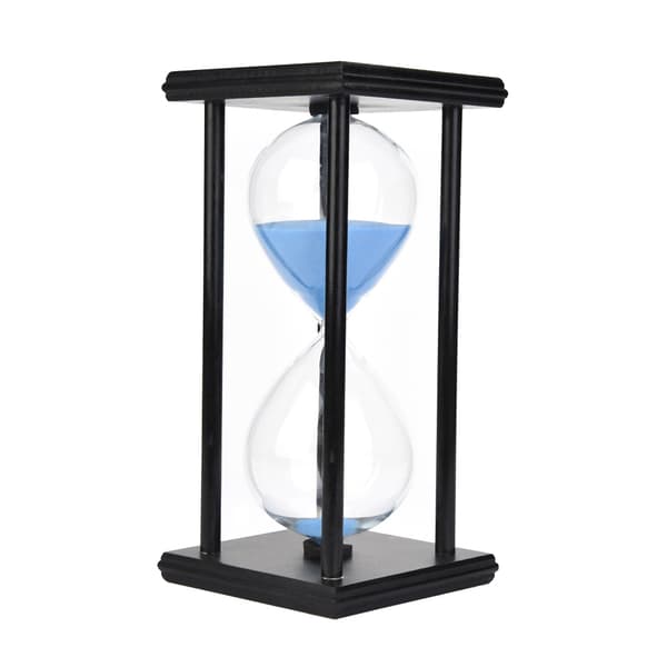 Timeglas 30 minutter Træ Sand Glas Timer Ur Mode Gaver Hjemmekontor Skrivebordsindretning